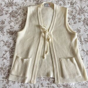 Vintage Knit Sweater Vest